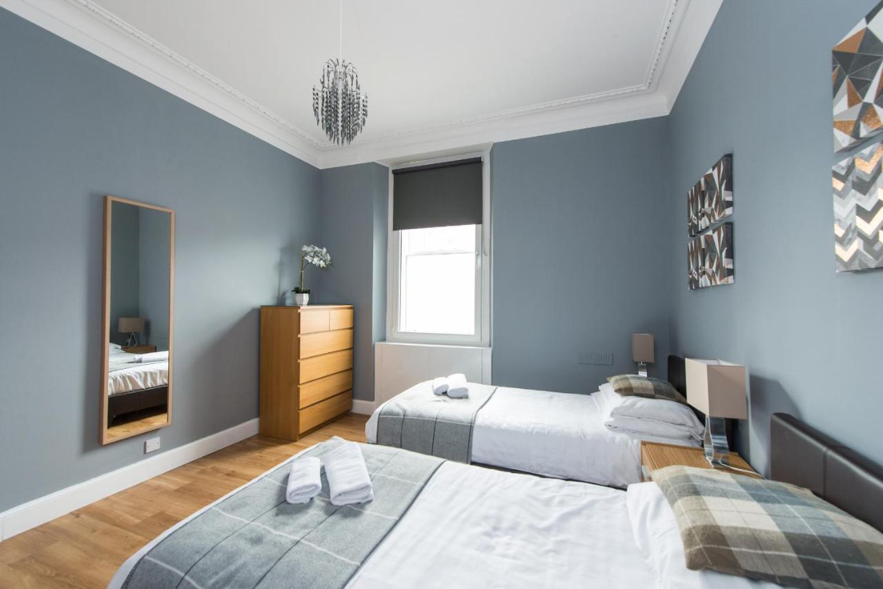 Castle Apt, Modern, Central Единбург Екстериор снимка